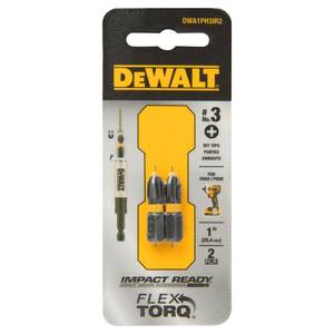 DEWALT INSERT BIT, SQUARE RECESS, FLEXTORQ, 3 1/2 IN - Screwdriver