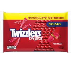 Twizzlers Candy, Peach, Twists 16 Oz