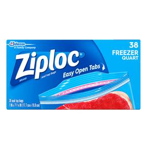 Ziploc Freezer Bags - 1 qt - 40 count