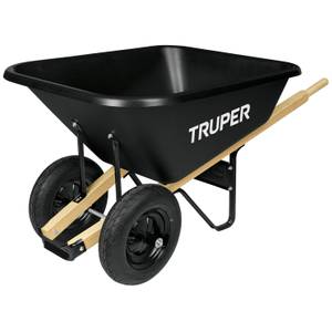 8 Cubic Feet Poly Wheelbarrow