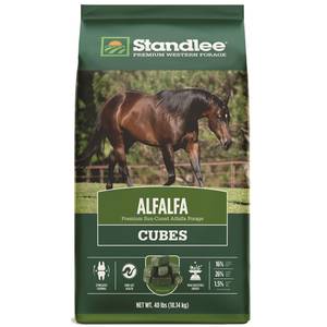 Standlee 40 lb Premium Western Forage Alfalfa Hay Cubes