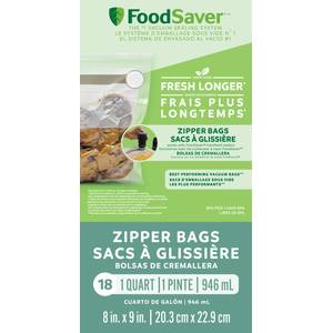 FoodSaver Zipper Bags 101 