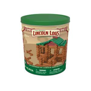 Lincoln logs 100th anniversary tin building set deals