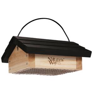Nature's Way Upside-Down Suet Feeder, Deters Nuisance Birds