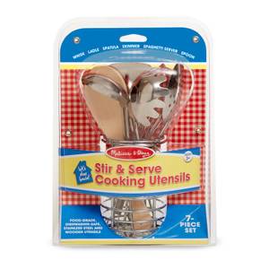 Melissa & Doug Stir & Serve Cooking Utensils