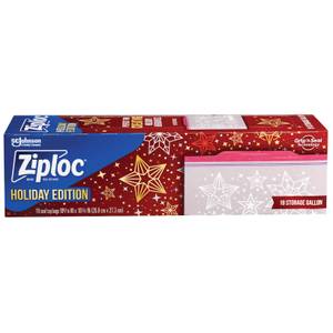 Ziploc Brand Holiday Food Storage Containers, Large Rectangle, 2 Count 