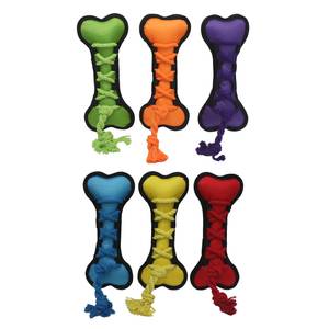 Hyper Pet Squawker Bone Dog Toy