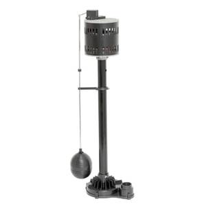 Superior Pump 1/3 HP Thermoplastic Pedestal Sump Pump