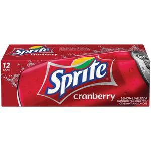 Sprite Cranberry Soda - 12 Pack