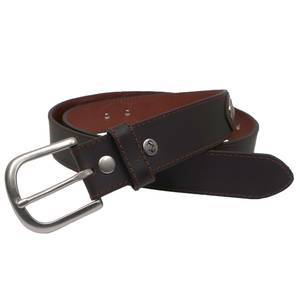 Realtree Men's Leather Belt with Conch and Emboss Panel Detail