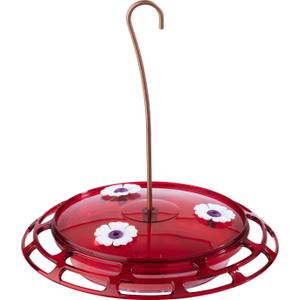 More Birds Bird Health Hummingbird Feeder, 6 oz, 3-in-1 Design