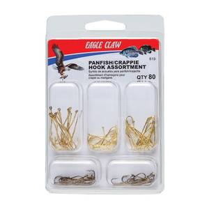 Eagle Claw Crappie Tackle Kit 55 Pieces including Tackle Box  #TK-CRPPE1 