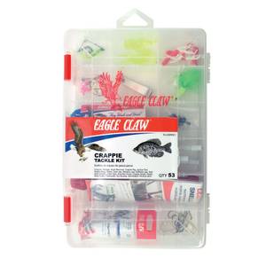 Eagle Claw Bass Assorted Hooks Fishing Kit