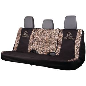 Browning Buckmark Branding and Mossy Oak Country Camo Seat Cover Set for  Back Bench Seat