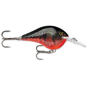 Rapala 06 Red Crawdad Dives-To Fish Lure - DT06RCW