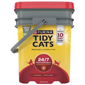 Tidy Cats 35 lb 24/7 Performance Clumping Cat Litter