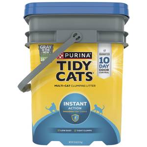 Tidy Cats 35 lb Clump Instant Act Litter Pail