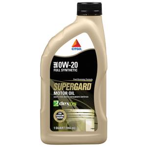 CITGO 0W20 Supergard Full Synthetic Motor Oil - 620860001182