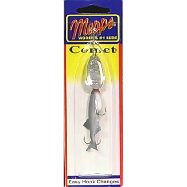Mepps Chartreuse Dot Black Weedless Fishing Lure