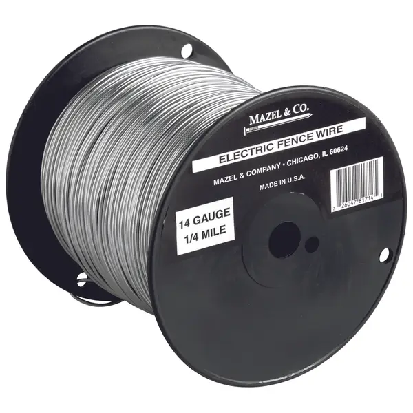 Oklahoma Steel And Wire 14 Gauge Electric Fence Wire - 1/4 Mile 6000406