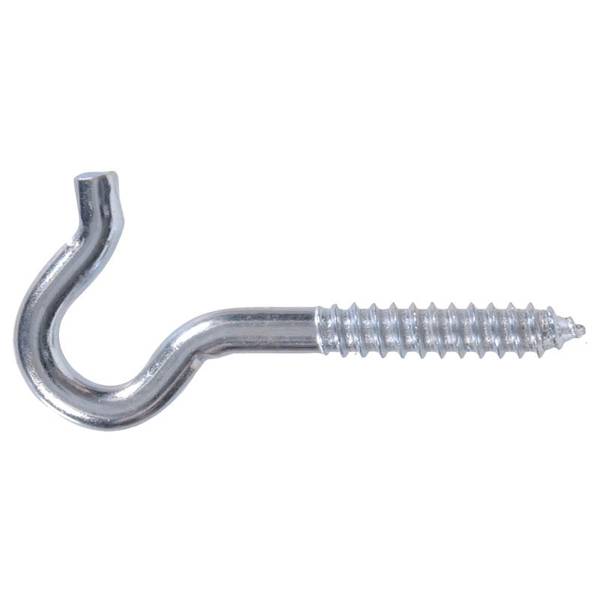 National Screw Hook 3/8X4-7/8 Zinc N220-889