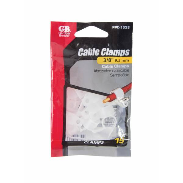 Photo of 3/4" Plastic Cable Clamps