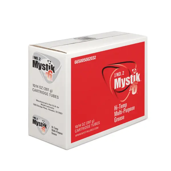 Mystik 10-Pack 14 oz Hi-Temp Multi-Purpose Grease - 665005002080P