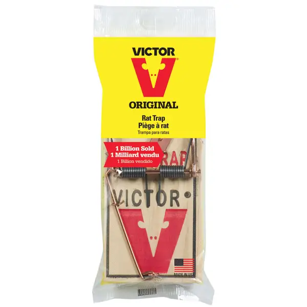 New VICTOR Rat Mouse Snap Trap Reusable Spring Pedal Rodent Pest Control M210 