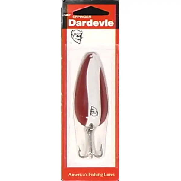 Dardevle Red/White Spoon, 3/4oz