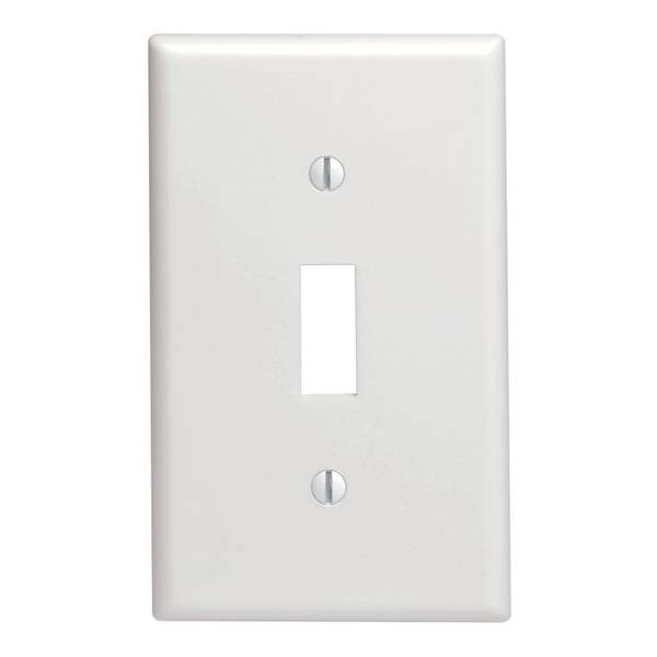 Photo of 1 Gang 1 Toggle Standard Size Toggle Switch Wallplate