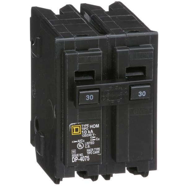 Photo of 2-Pole Homeline Circuit Breaker