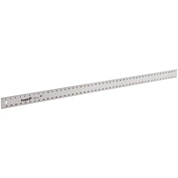 12 inch Stainless Steel Metal Ruler Straight Edge Drawing And SAE  Measurements