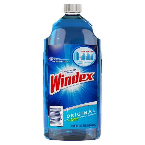 Windex Glass Cleaner, Original - 67.6 fl oz