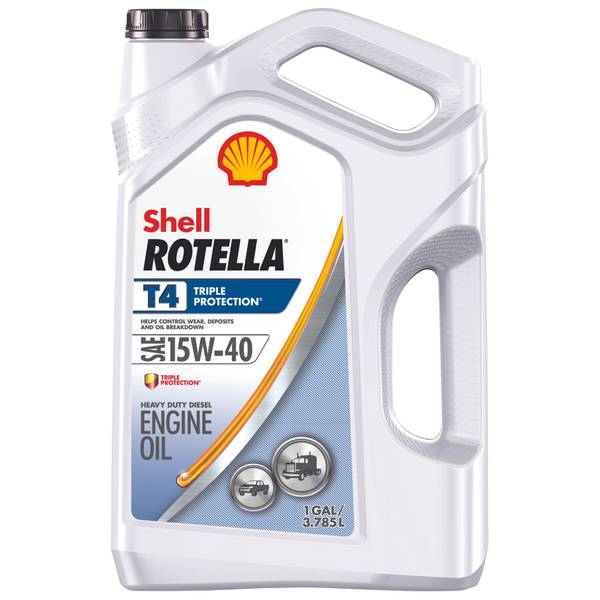 Photo of Rotella T4 Triple Protection 15W-40 Conventional Heavy Duty Diesel Engine Oil