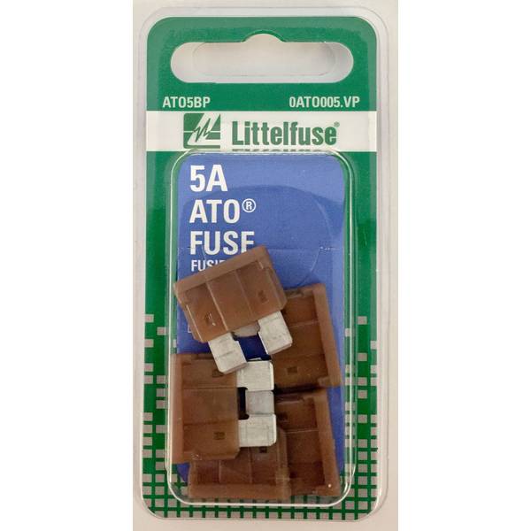 UPC 079458033472 product image for Littelfuse 5A ATO Blade Fuses | upcitemdb.com