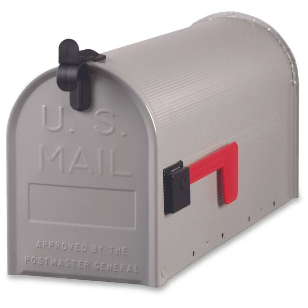 Gibraltar Gray Medium Mailbox ST100000 Blain's Farm & Fleet