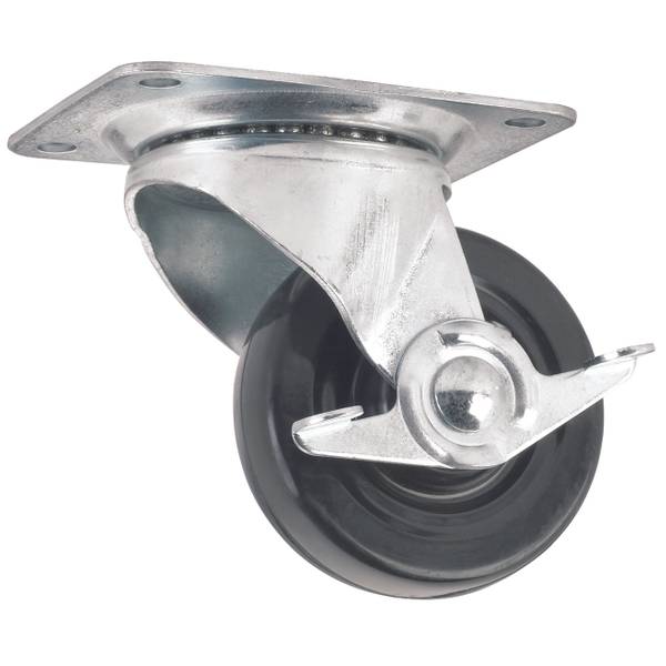 Titan Casters General Duty Caster with Side Brake 4324255T Blain's