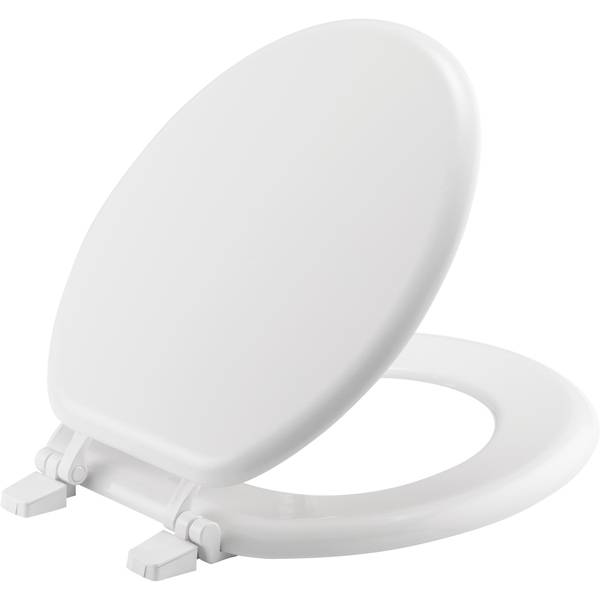 Round Molded Wood Toilet Seat