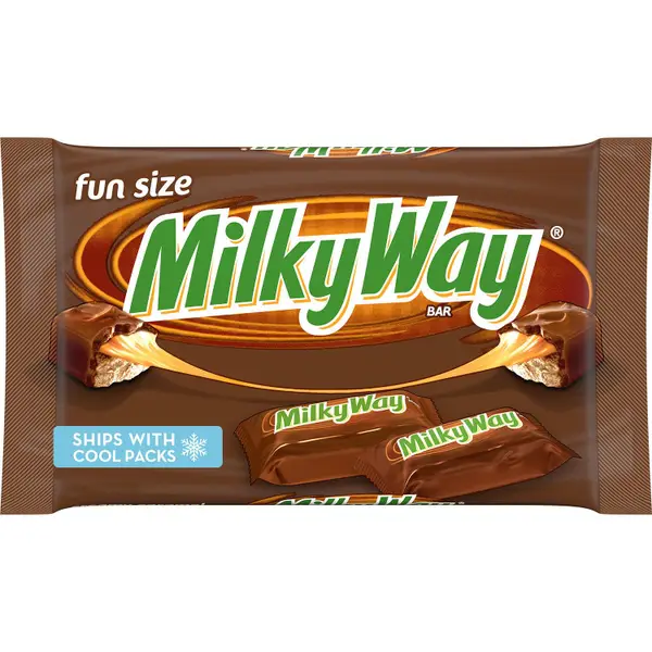 Milky Way Fun Size Milk Chocolate Candy Bars, 10.65 oz Bag