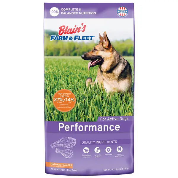 Blain s Farm Fleet 50 lb Performance Dog Food 38728 50