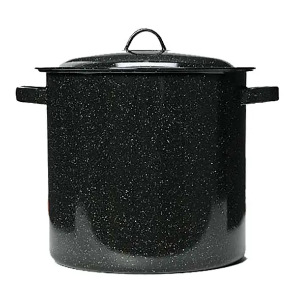 3.5qt Saucepan & Lid, Green Granite Collection