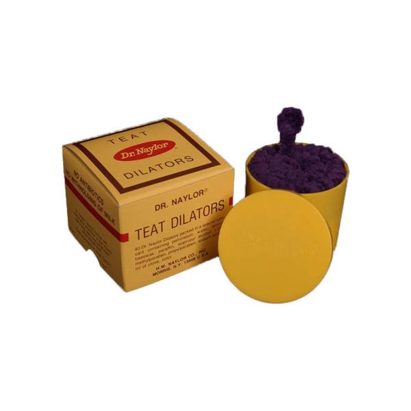 Dr Naylor Medicated Teat Dilators