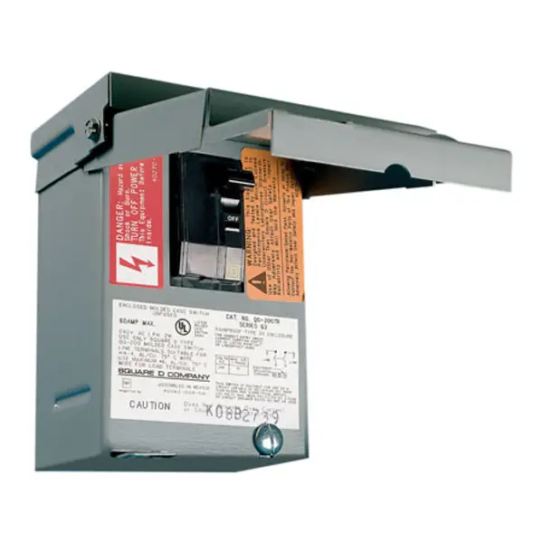 Square D 60-Amp 240V Non-Fusible Safety Switch - QO200TRCP