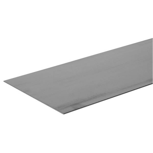20 Gauge Steel Sheet Metal - 24x12 Inch DIY Project Plate For Forming, Welding & Crafting (0.036" Thick)