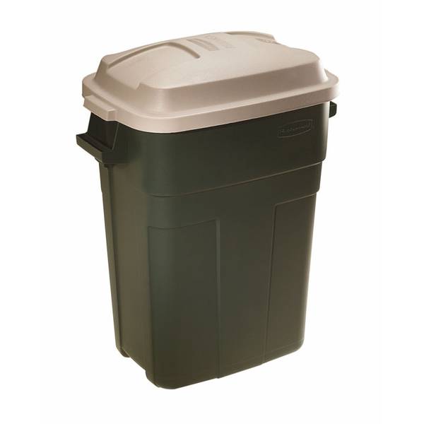 United Solutions 45 Gal. Plastic Wheeled Outdoor Trash Can