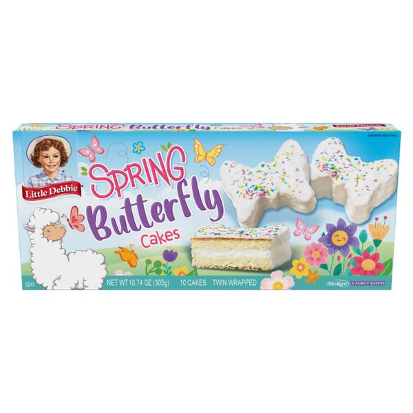 Photo of 5-Count Butterfly Vanilla Cakes