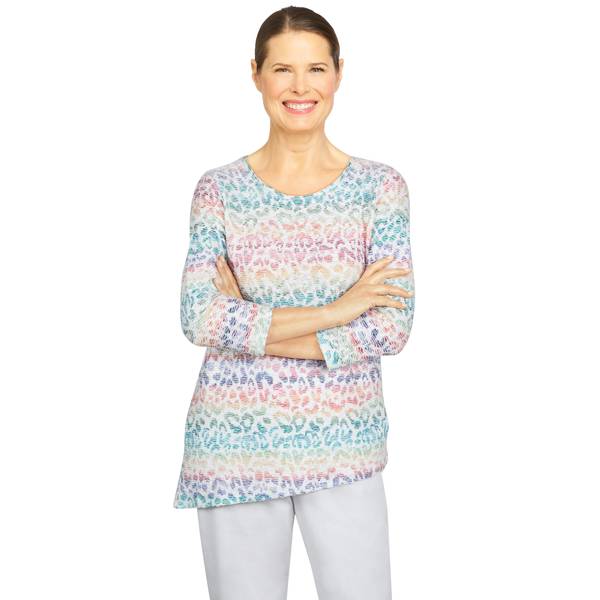 Alfred Dunner Women's Skin Biadere Knit Top - 02552-960-S | Blain's ...
