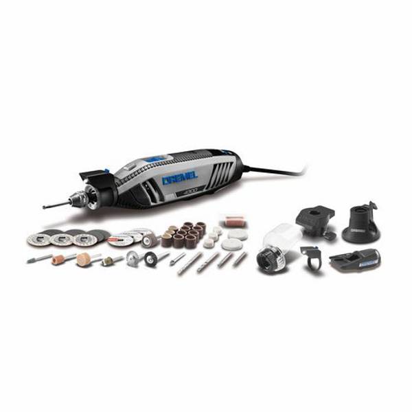 Dremel's 4300 rotary tool comes with five attachments and 40