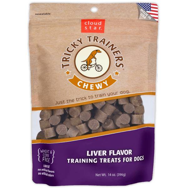 Tricky Trainers 14 oz Chewy Liver Flavor Dog Treats - CLS16202 | Blain ...