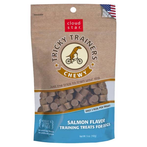 Photo of Chewy Salmon Flavor Dog Treats, 5 oz, Perfect Size for Training